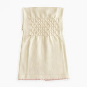 Coperta punto smock lana - Primodì Bebè