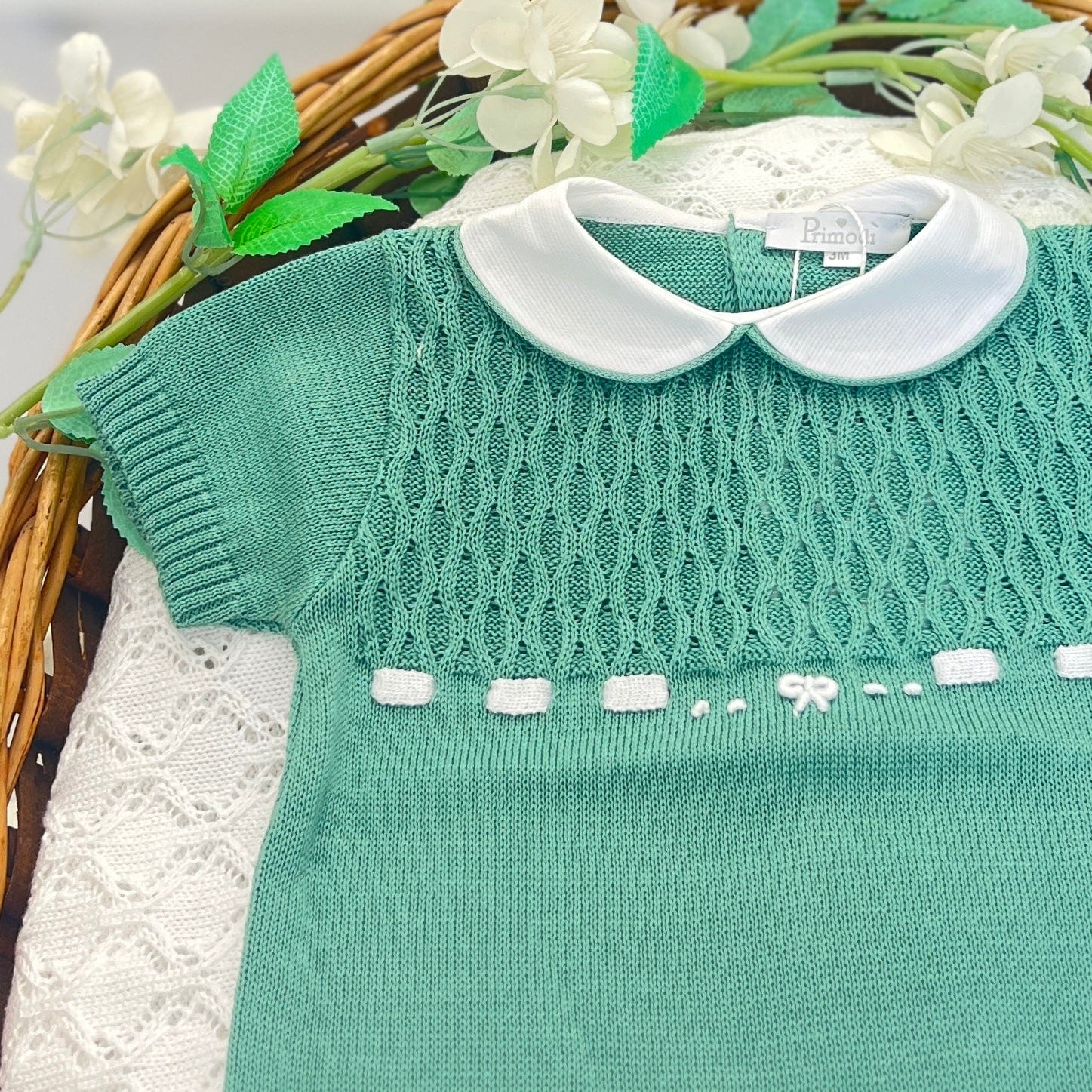Pagliaccetto punto smock - Primodì Bebe