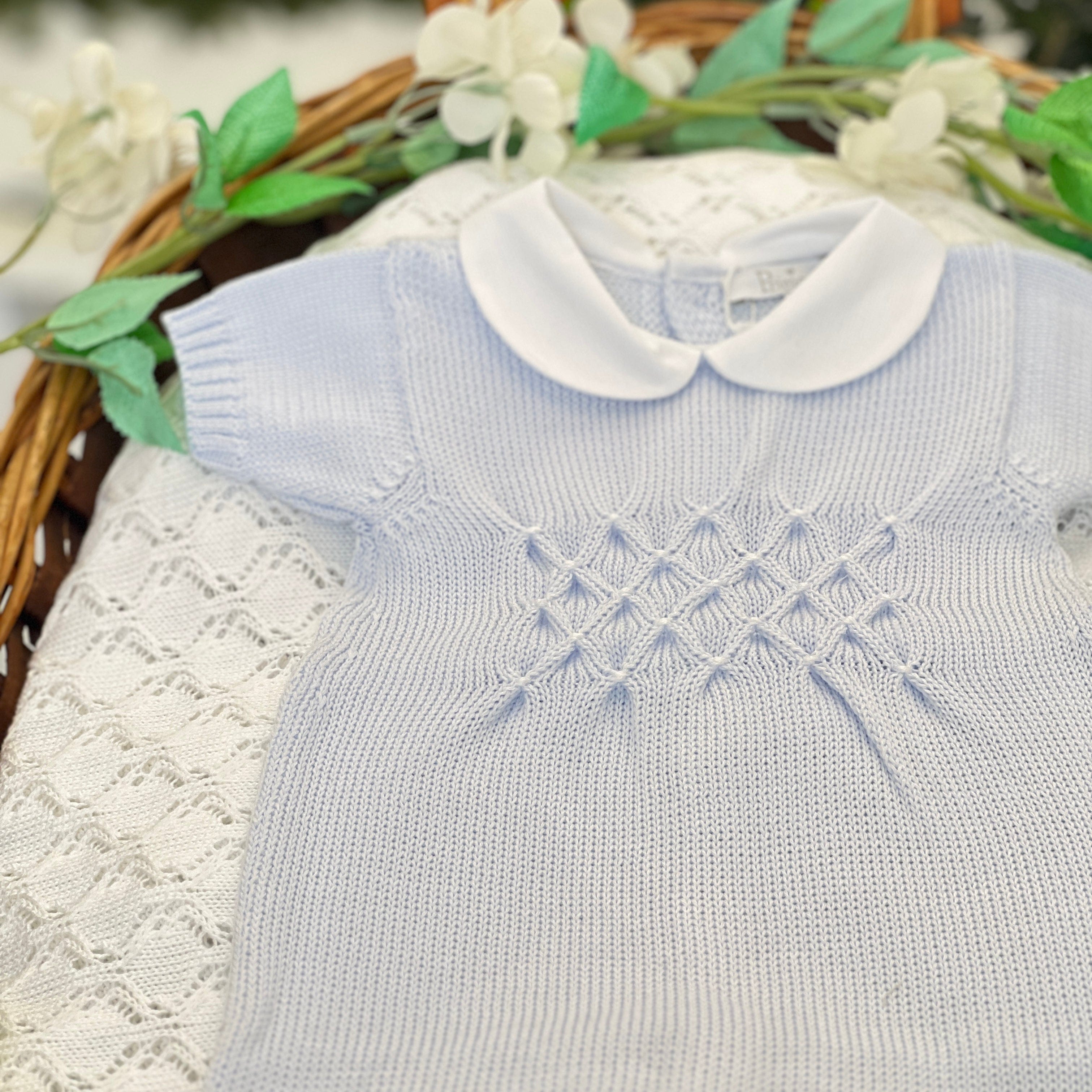 Pagliaccetto punto smock - Primodì Bebe