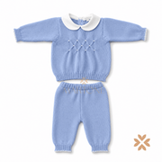 Tutina spezzata punto smock - Primodì Bebè