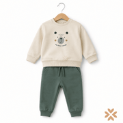 Completo Bimbo Orsetto Verde - Street Monkey