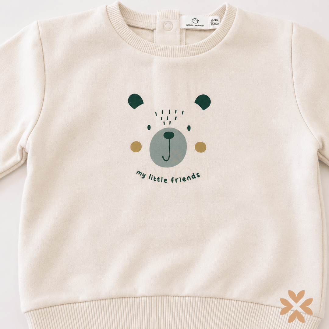 Completo Bimbo Orsetto Verde - Street Monkey