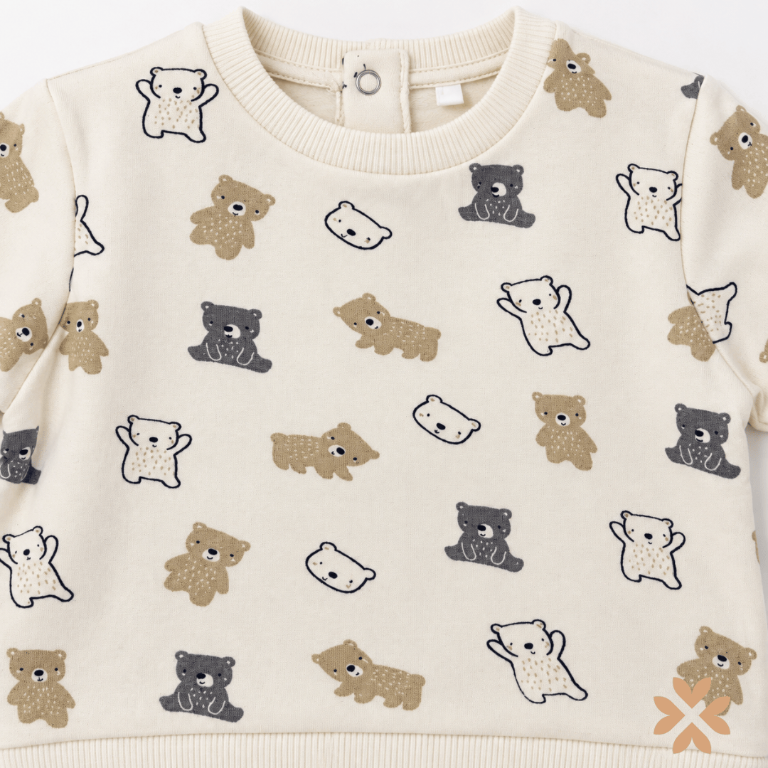 Completo con Felpa Orsetti e Pantalone Jogger - Street Monkey