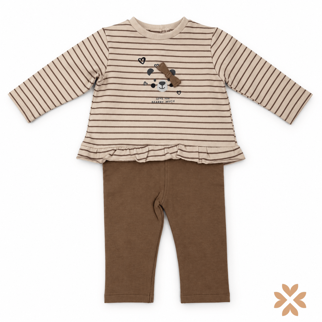 Completo con Orsetto e Fiocchetto - Street Monkey