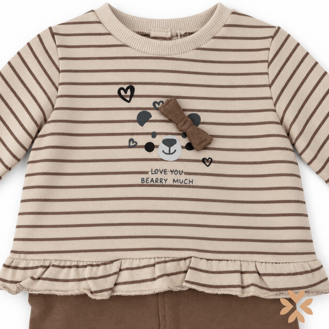 Completo con Orsetto e Fiocchetto - Street Monkey
