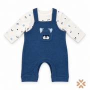 Completo con Salopette e Maglia Stampata - Street Monkey