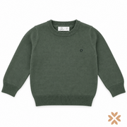 Maglioncino Bimbo Girocollo in Maglia con Ricamo - Street Monkey