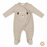Pigiamino a Righe con Orsetto - Street Monkey