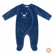 Pigiamino in Ciniglia Blu - Street Monkey