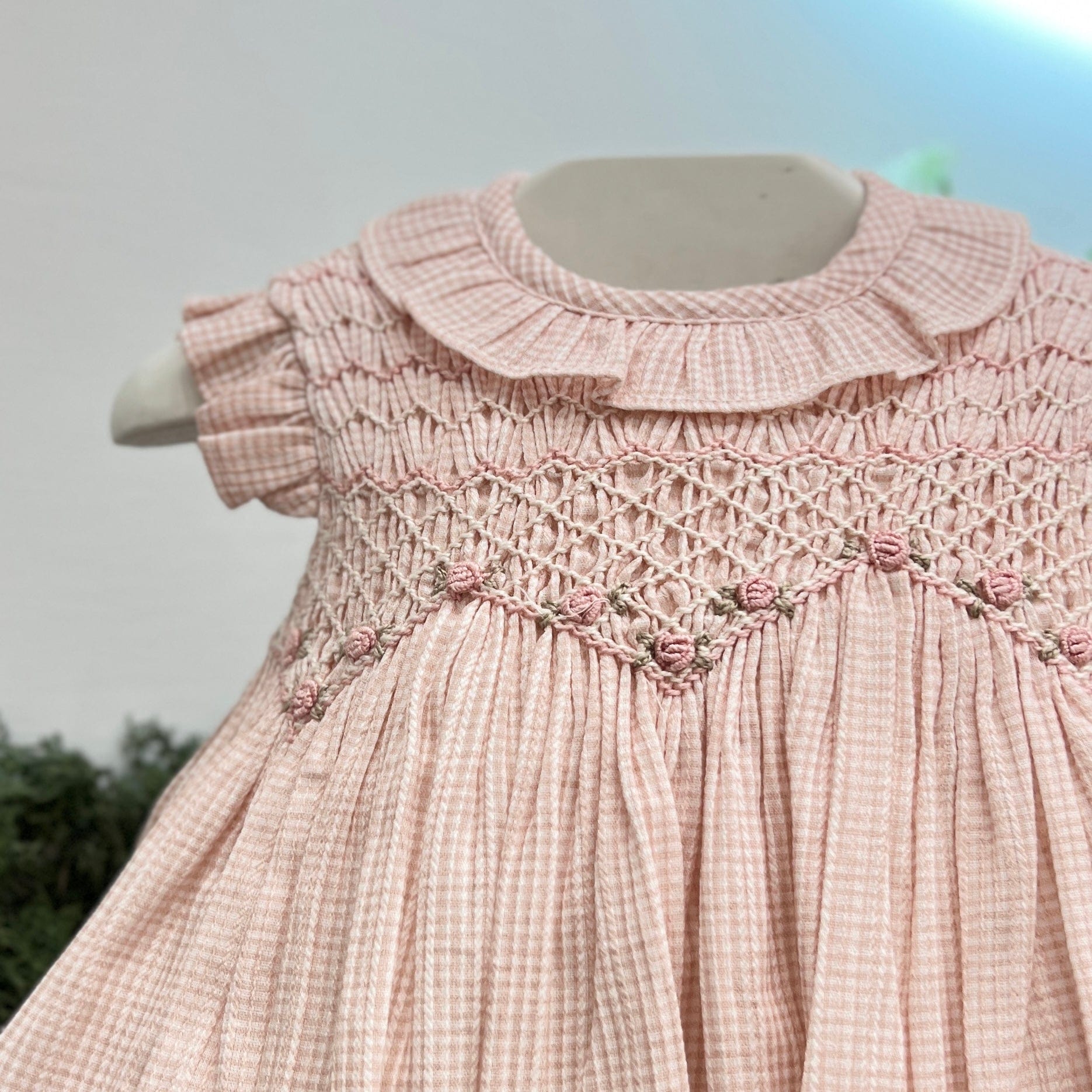 Mini abito punto smock - Tartaleta