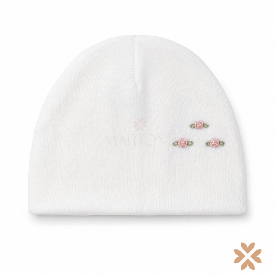 Cappello con roselline- Tetto e Tatta