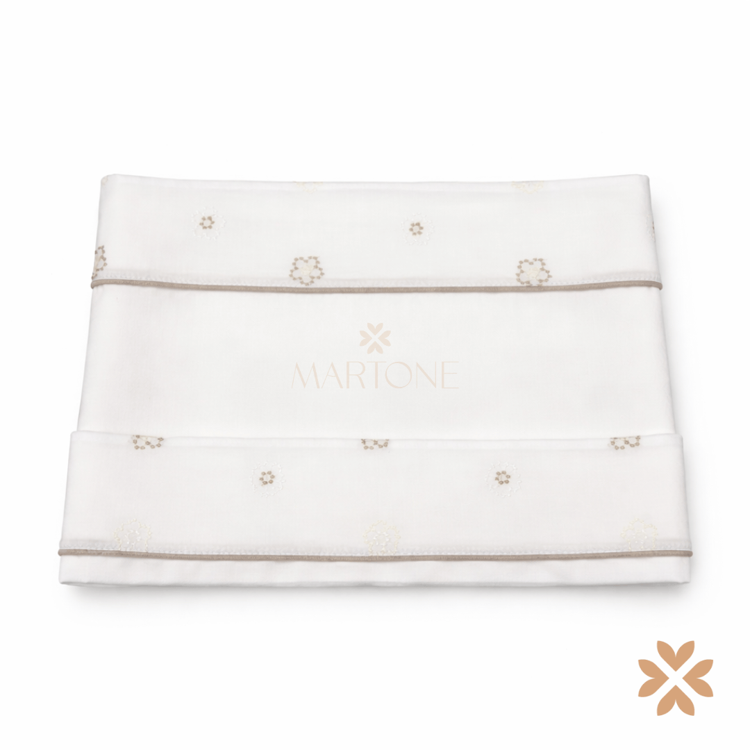 Set lenzuola forellini beige - Teto e Tatta
