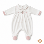 Tutina con punto smock- Tetto e Tatta