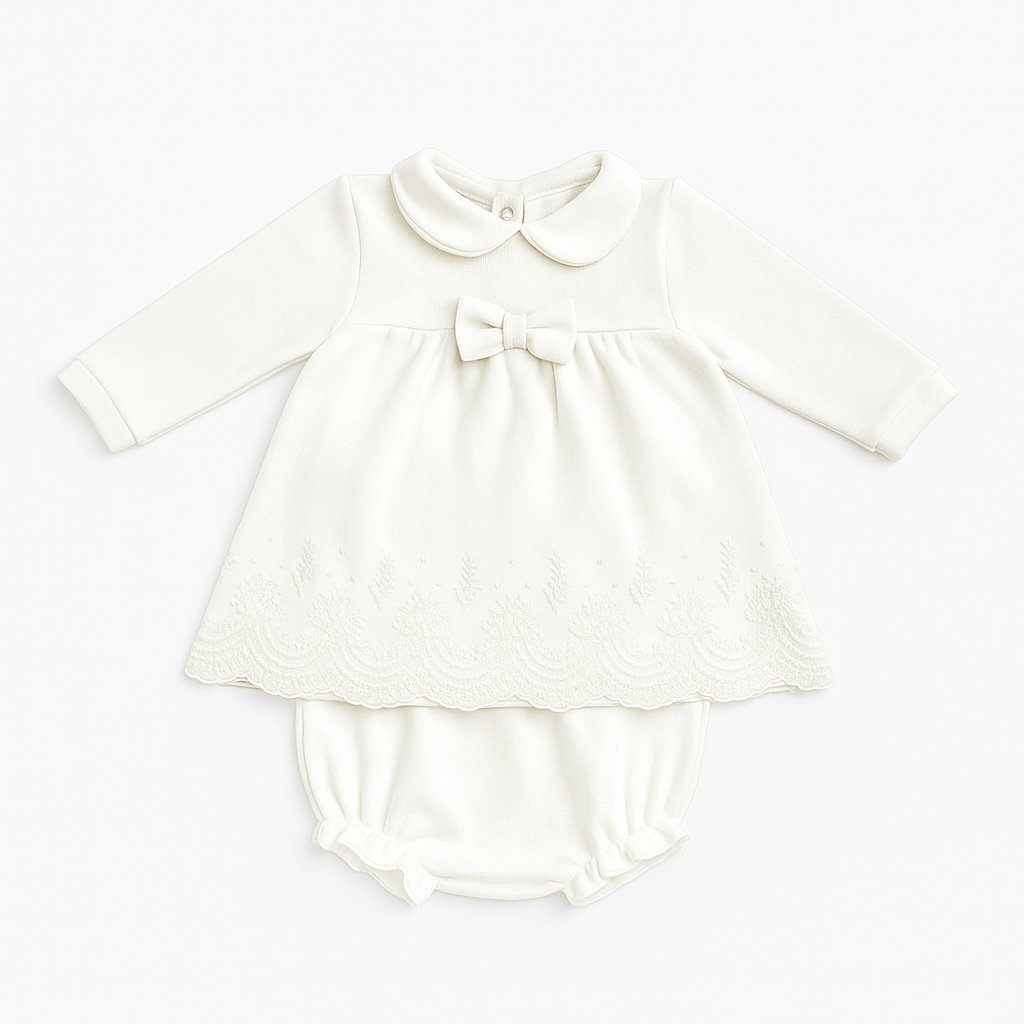 Completo con culotte in ciniglia - Teto e Tatta