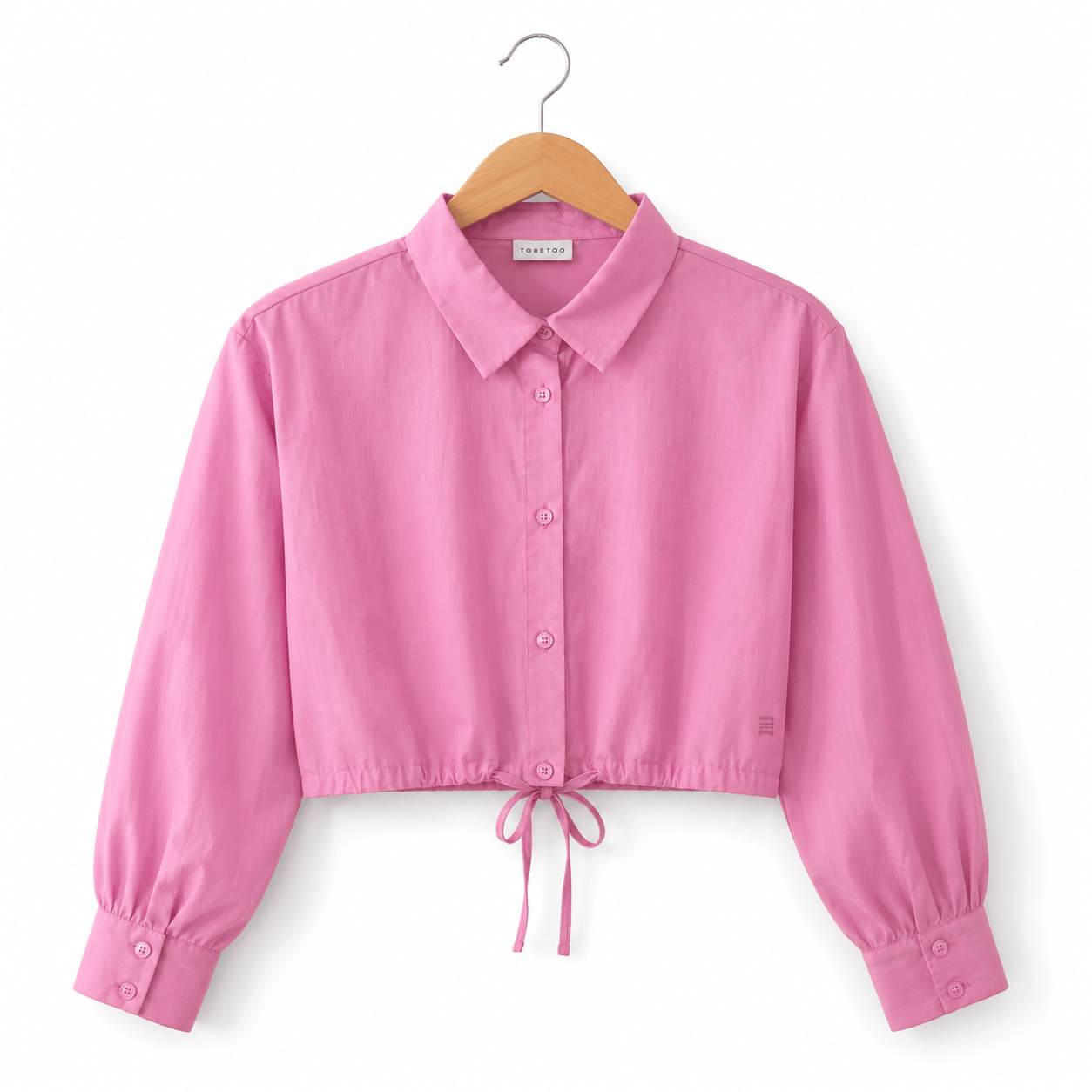 TOB097 - Camicia crop ragazza To Be Too