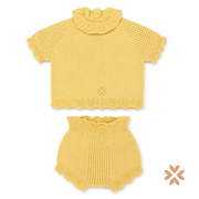 Completo con culotte in cotone biologico - Wedoble