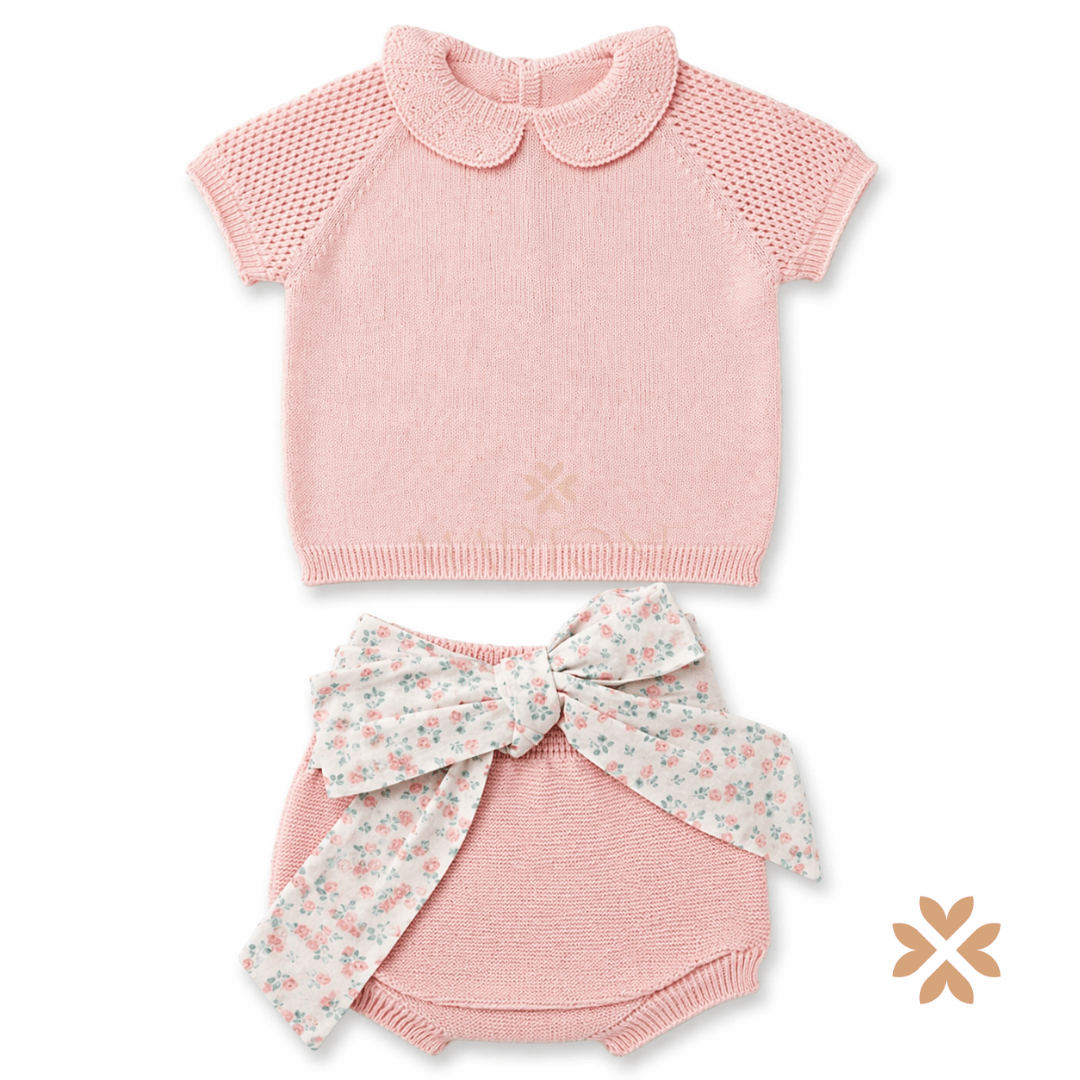 Completo con culotte in cotone organico - Wedoble