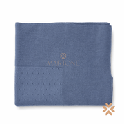 Coperta in filo di cotone biologico-  Wedoble