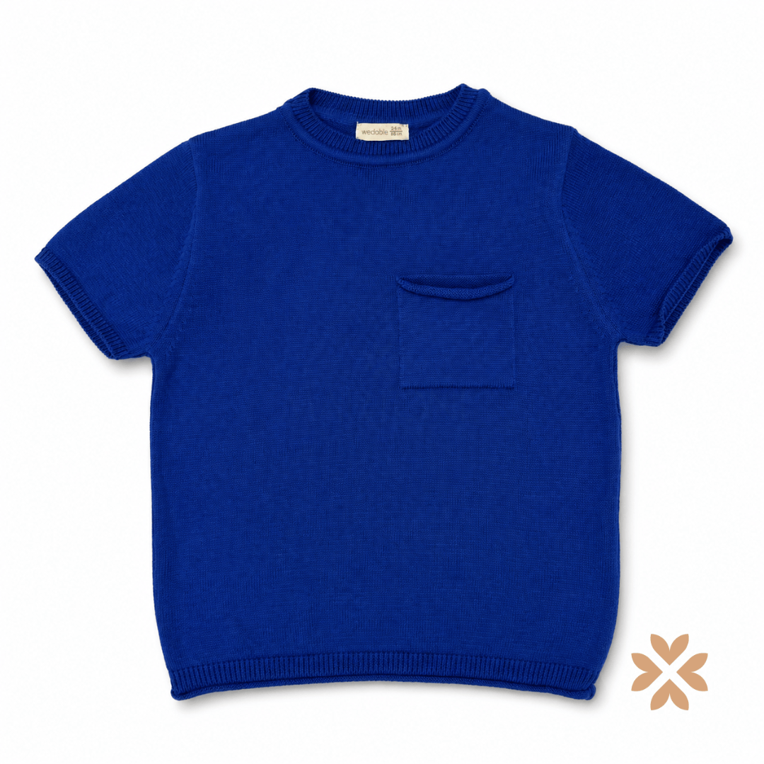 Maglia in filo con taschino - Wedoble