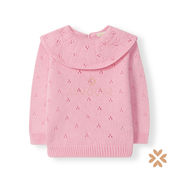 Maglioncino bimba in cotone biologico- Wedoble