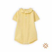 Pagliaccetto con colletto cotone organico - Wedoble