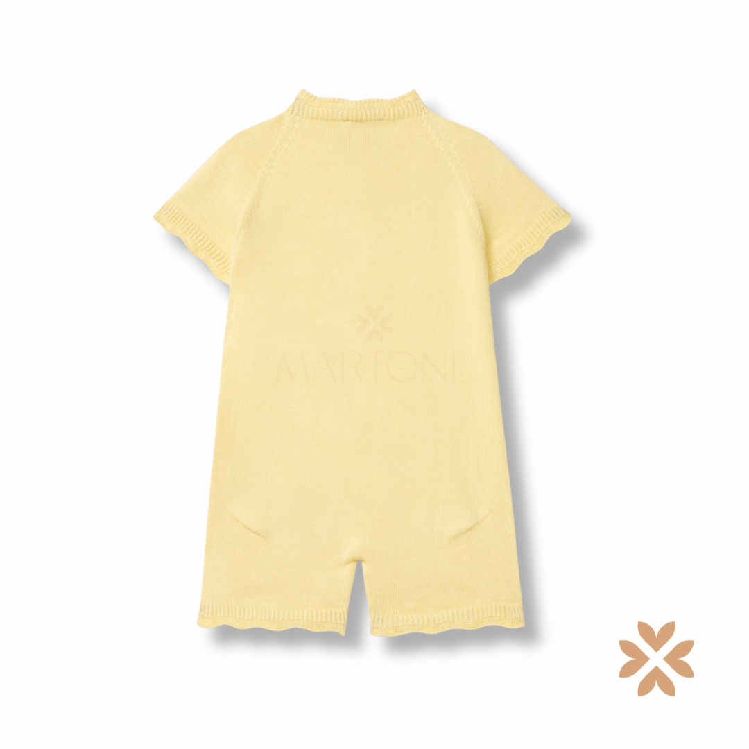 Tutina corta in cotone biologico- Wedoble