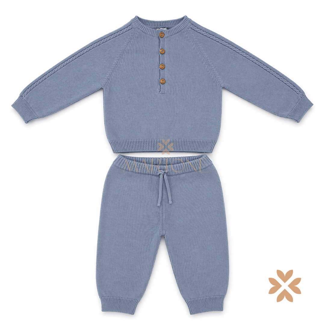 Tutina spezzata cotone biologico - Wedoble
