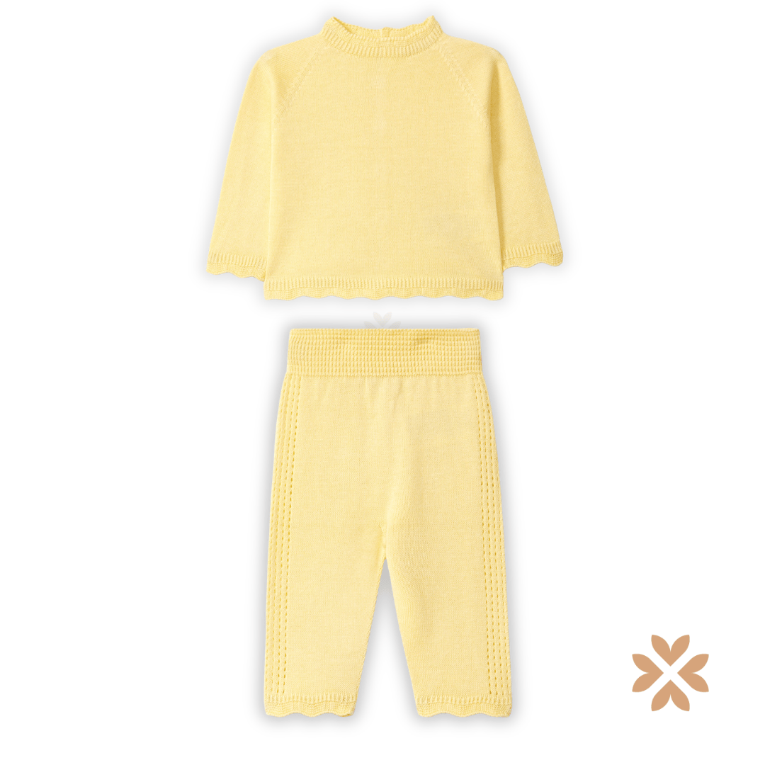 Tutina spezzata in cotone biologico - Wedoble