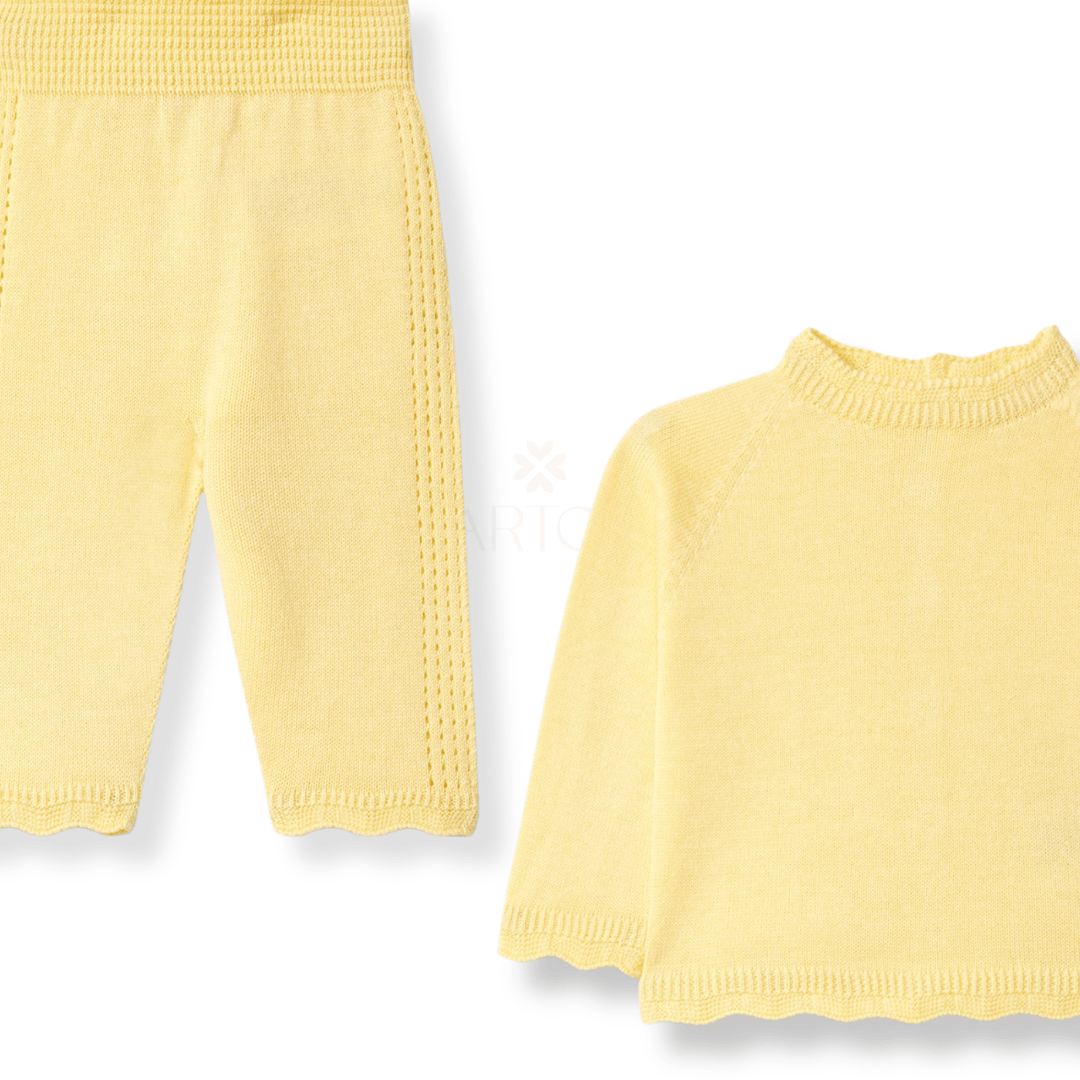 Tutina spezzata in cotone biologico - Wedoble