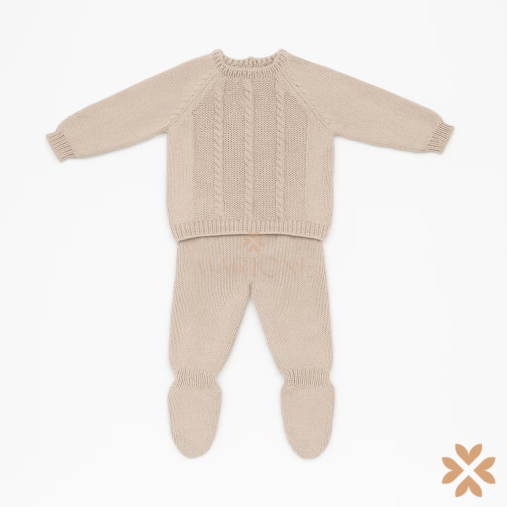 Tutina spezzata lana merino - Wedoble