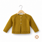 Cardigan senape - Yoedu